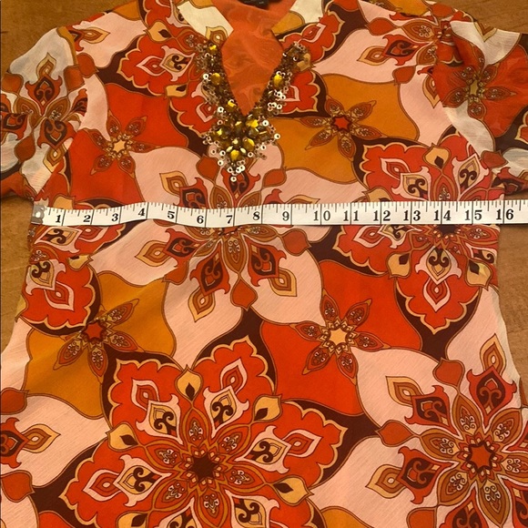 Floral vintage Print Mini Dress - Picture 9 of 13